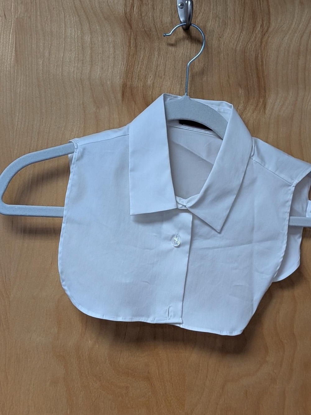 Detachable White Shirt Collar Dickey - Women's Layering Accessory